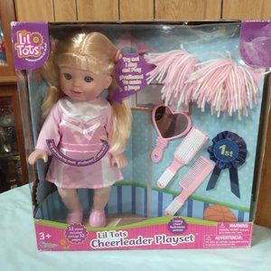 Talking Cheerleader Doll 14" * NEW In Box!